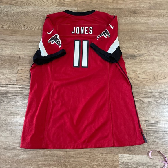 Women Nike Atlanta Falcons Julio Jones XL #11 ON FIELD NFL. Jersey - Picture 14 of 14